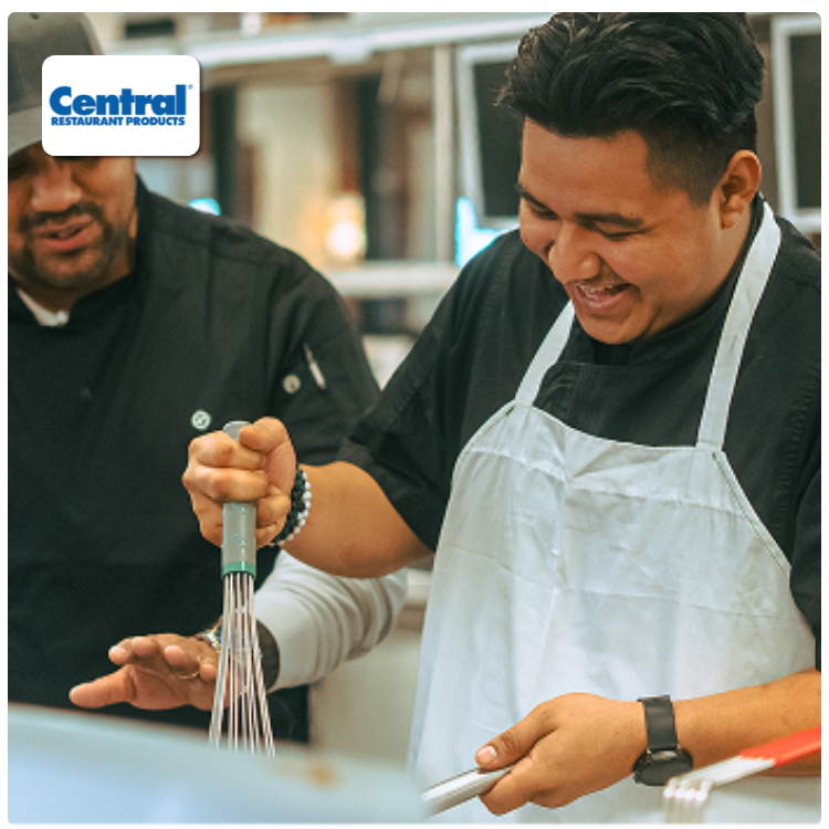 Logo promocion central restaurant products