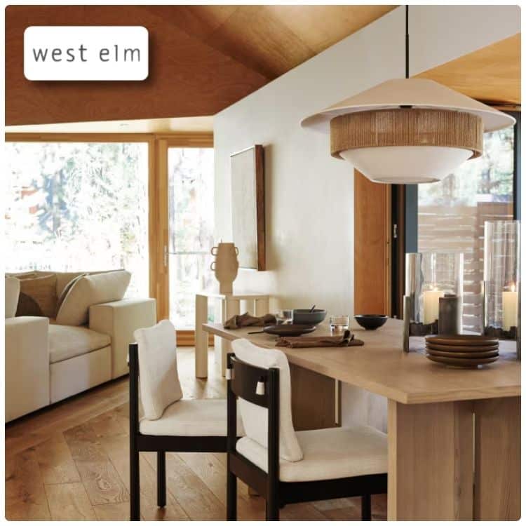 Logo promocion west elm