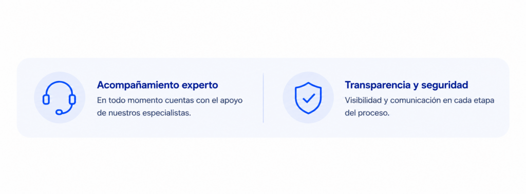 Acompañamiento especializado y transparencia durante el proceso de importación con Cruzalo.