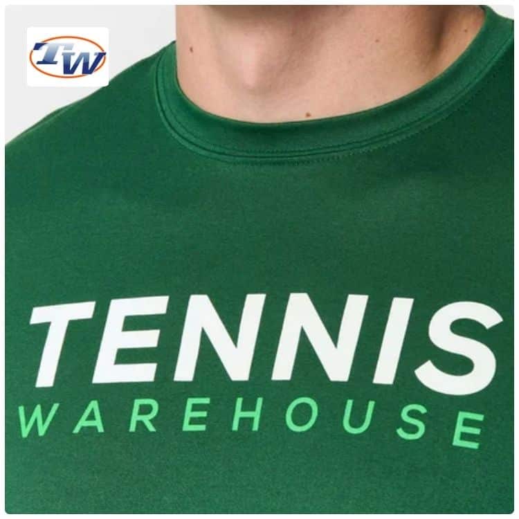 Logo promocional tennis warehouse